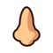 Nose - Medium Light emoji on Emojidex